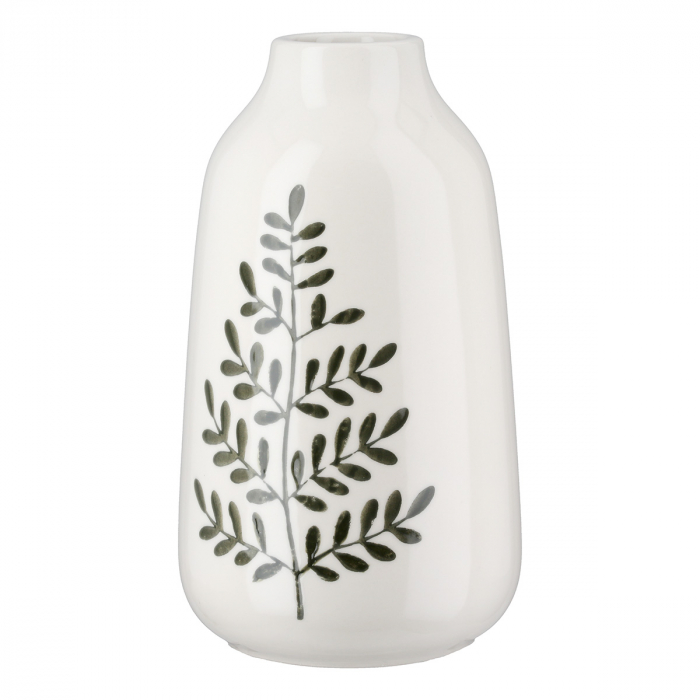 Vaza, Botanico, Ceramica, crem, PU 2, H. 23 cm, D. 12,5 cm [1]