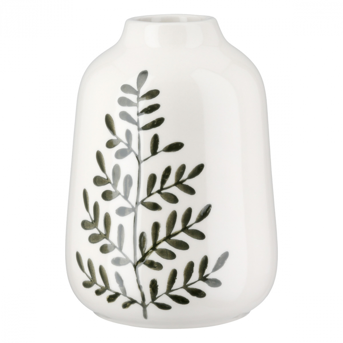 Vaza, Botanico, Ceramica, crem, PU 4, H. 18 cm, D. 12,5 cm [1]