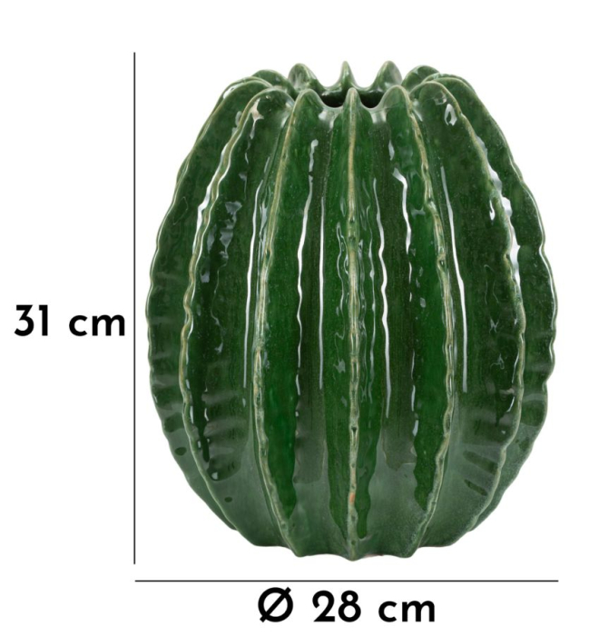 Vaza, Cactus cm ø 28x31 [7]