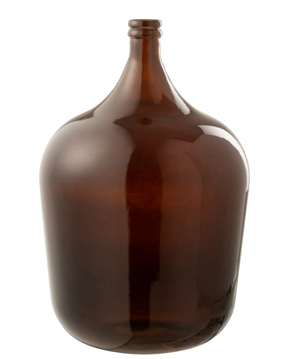 Vaza Carafe, Sticla, Maro, 35x35x56 cm