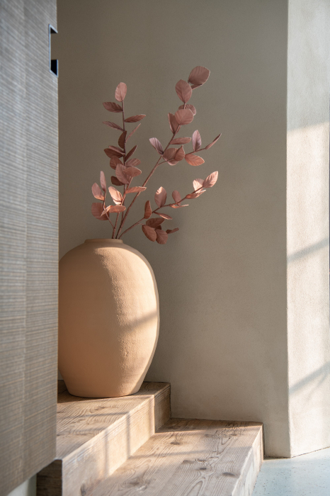 Vază, Cassia Oval Clay Bej, L 39| W 39| H 54 cm [3]