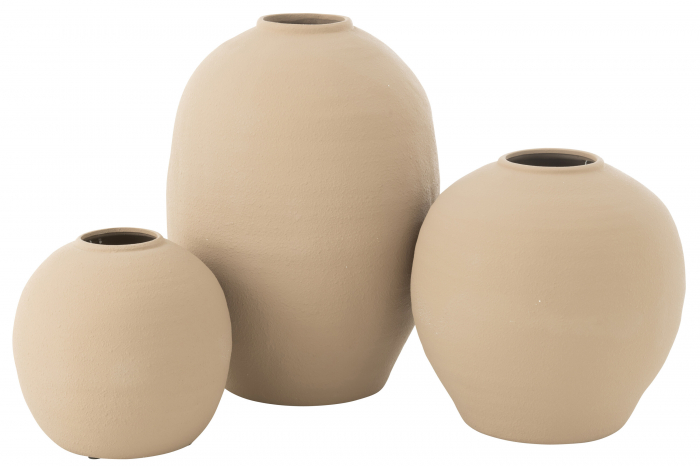 Vază, Cassia Oval Clay, natur, L 39| W 39| H 54 cm [2]