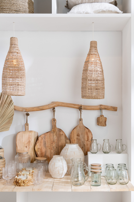 Vaza, Ceramica, Bej, 17.5x17.5x20 [1]