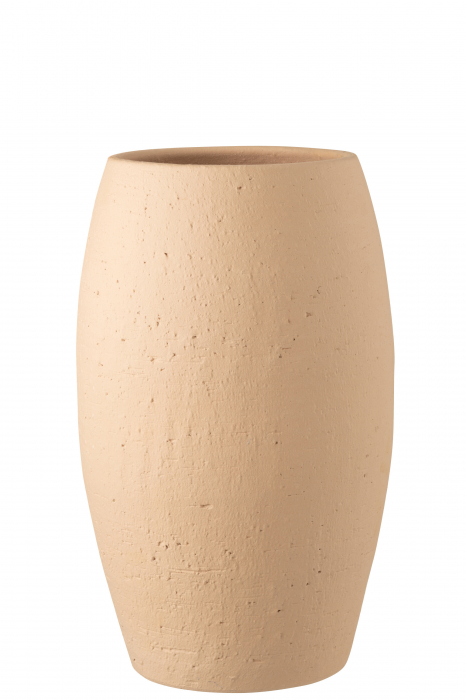Vaza, Ceramica, Bej, 28x28x50
