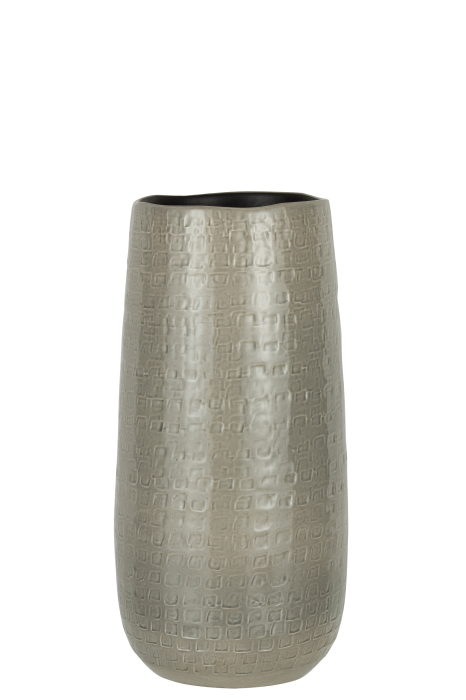 Vaza, Ceramica, Gri, 18x18x40 [1]