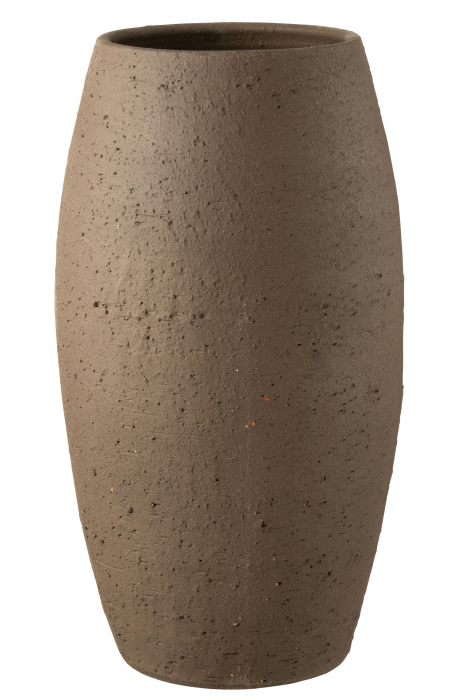 Vaza, Ceramica, Maro, 31x31x60