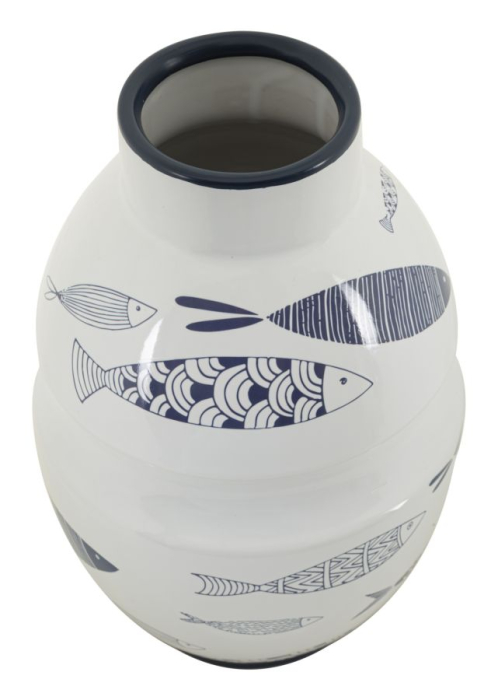 Vaza, ceramica, motiv peste cm ø 21x31 [2]