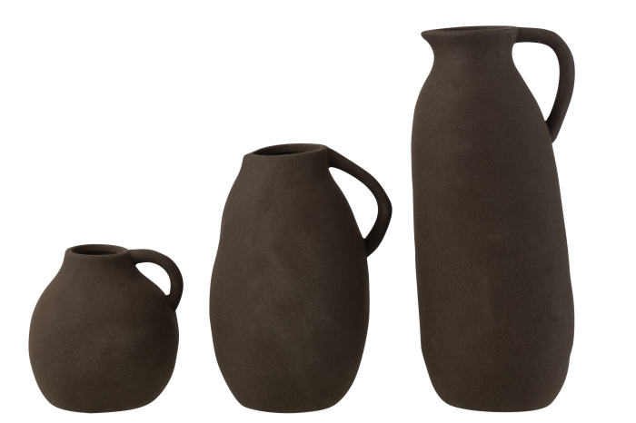 Vaza, Ceramica, Negru, 15x13.5x36 [3]