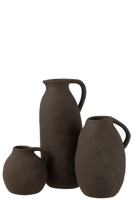 Vaza, Ceramica, Negru, 15x13.5x36 [2]