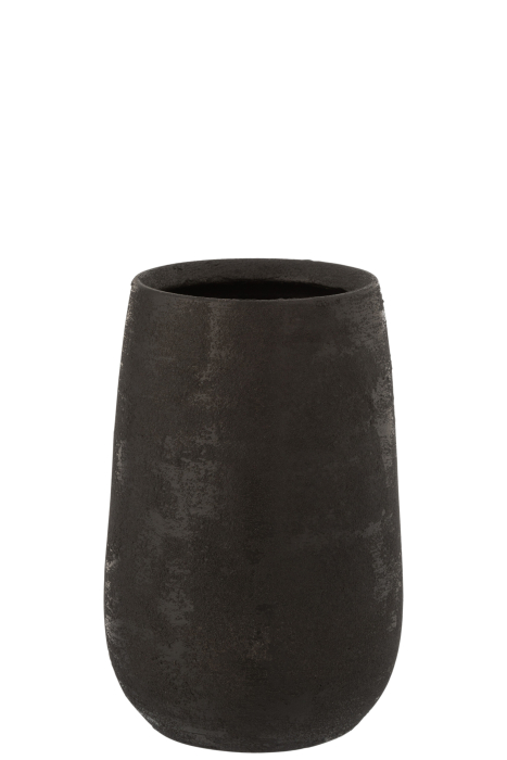 Vaza, Ceramica, Negru, 19x19x31 [1]