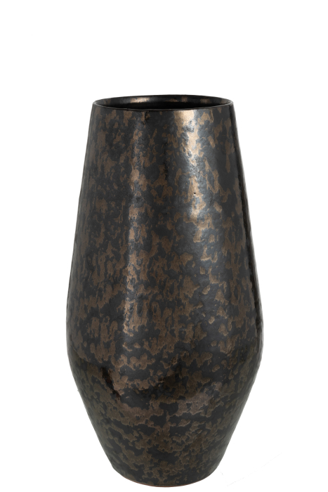 Vaza, Ceramica, Negru, 24.5x24.5x44 [1]