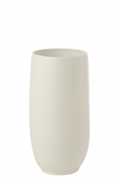 Vaza, Ceramica, bej, 31x31x71