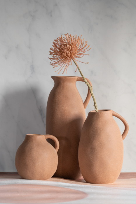 Vaza, Ceramica, Portocaliu, 15x13x36 [1]