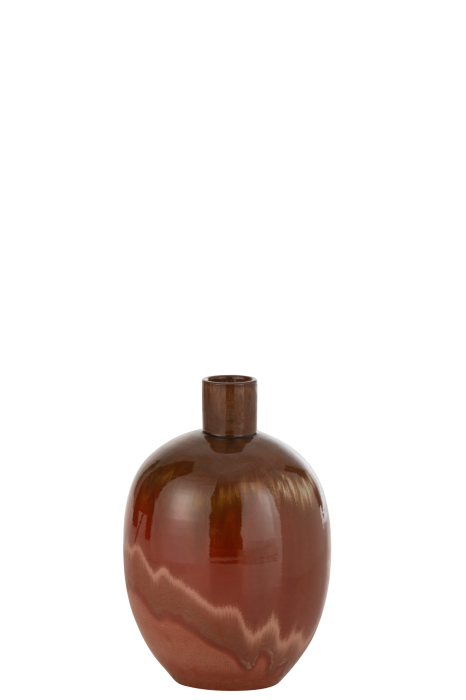 Vaza, Ceramica, Rosu, 23x23x35 [2]