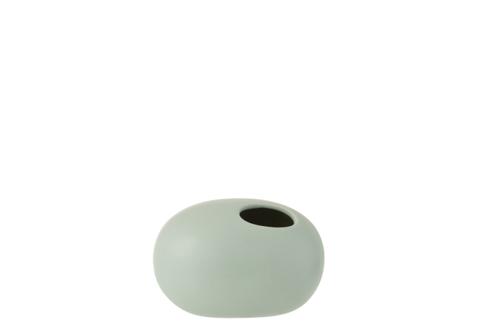 Vaza, Ceramica, Verde menta, 15x10x11 [1]