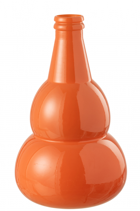 Vază, Cocoon Sticlă, Orange, L 27.5| W 27.5| H 45 cm [1]