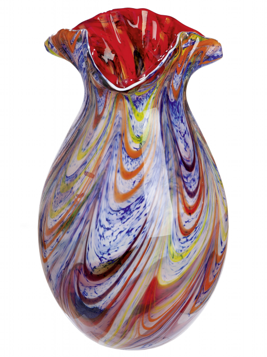 Vaza Colorista, sticla, multicolor, 33×19 cm GILDE