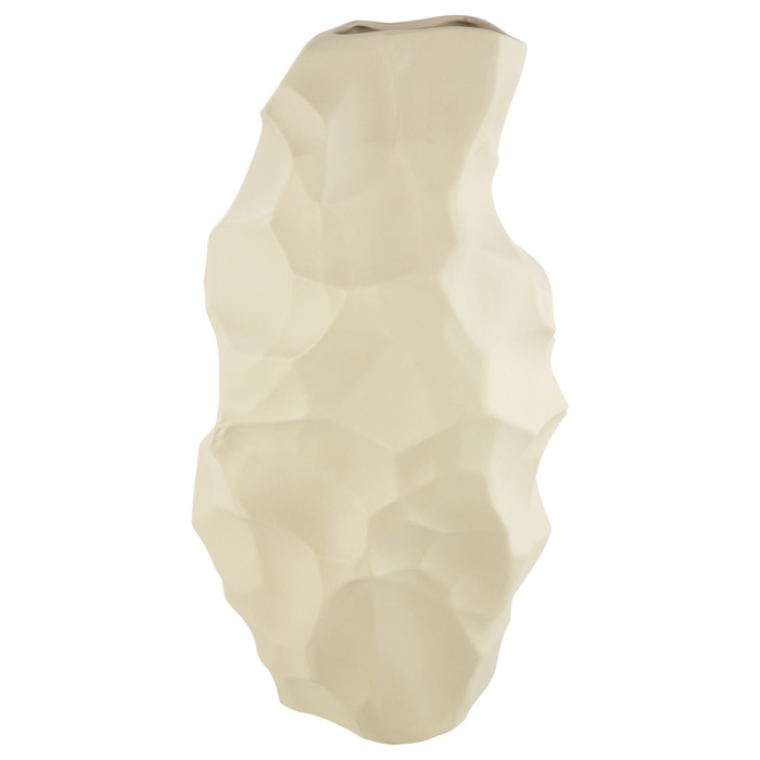 Vază, Con, Porțelan, bej, PU 1, L. 15 cm, L. 22 cm, H 39 cm [1]