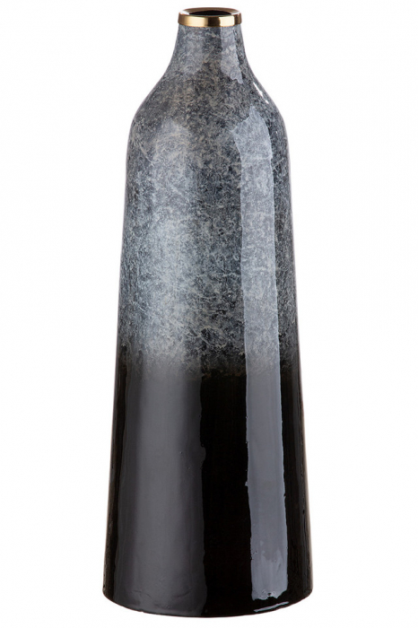 Vaza conica, LAVER, Metal, 40X14 cm [2]
