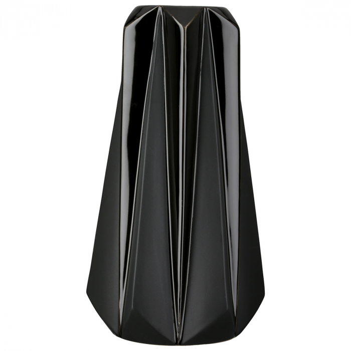 Vaza, conica, Panteon, Ceramica, neagra, PU 2, H. 30 cm, D. 15 cm [2]