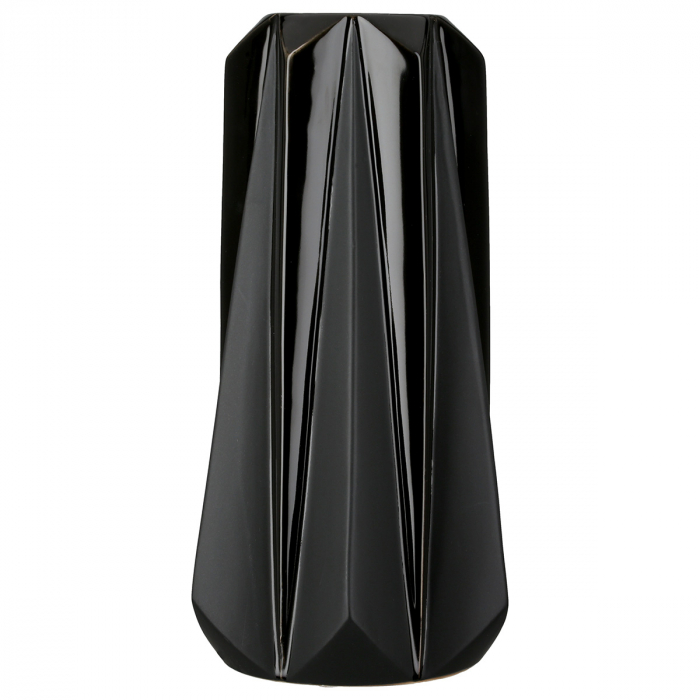 Vaza, conica, Panteon, Ceramica, neagra, PU 2, H. 30 cm, D. 15 cm [1]