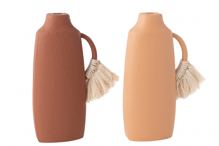 Vază decor, Toli Mdf Maro/natur Sortiment de 2, L 16.5| W 7| H 30 cm [1]