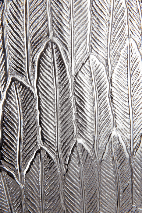 Vaza din aluminiu, Feather [4]
