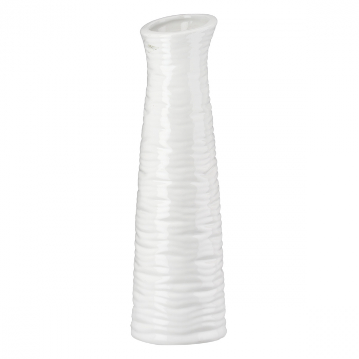 Vaza, Diverso, Ceramica, alba, PU 6, 3 buc. asortate, H. 33,5 cm, D. 9 cm [2]