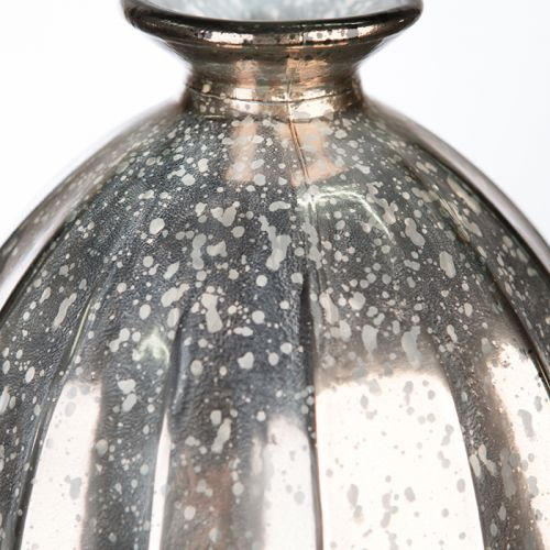 Vaza Etico, sticla, auriu, 28x12 cm [2]