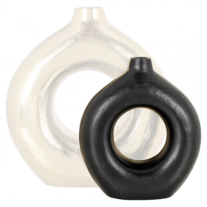Vază Felice (Negru), Dims: 22.0 x 19.0 x 7.0 cm [6]