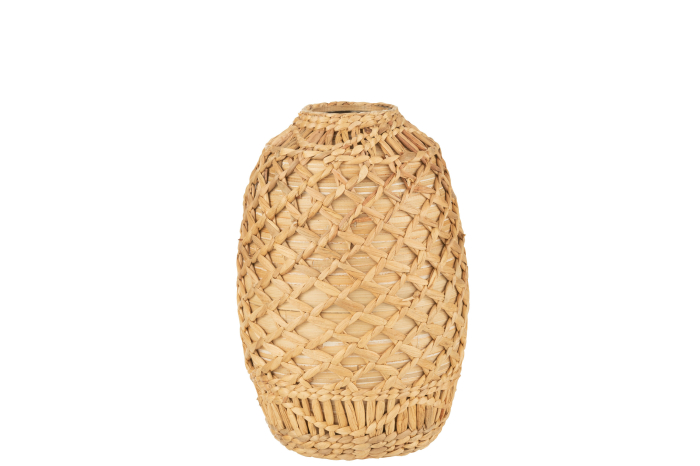 Vaza, Fibre naturale, Bej, 24x24x37 [1]