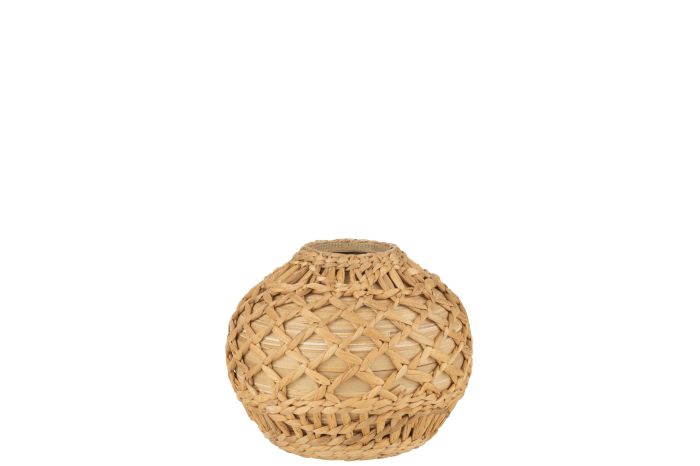 Vaza, Fibre naturale, Bej, 25x25x21 [1]