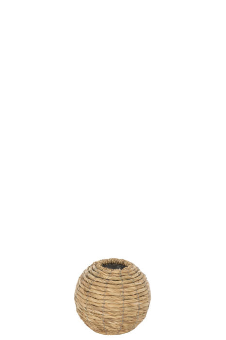 Vaza, Fibre naturale, Natural, 17.5x17.5x15.5 [1]