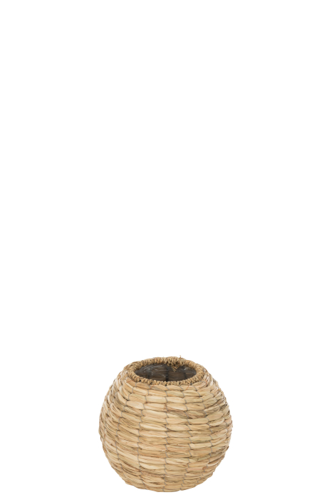 Vaza, Fibre naturale, Natural, 21.5x21.5x18.5 [1]