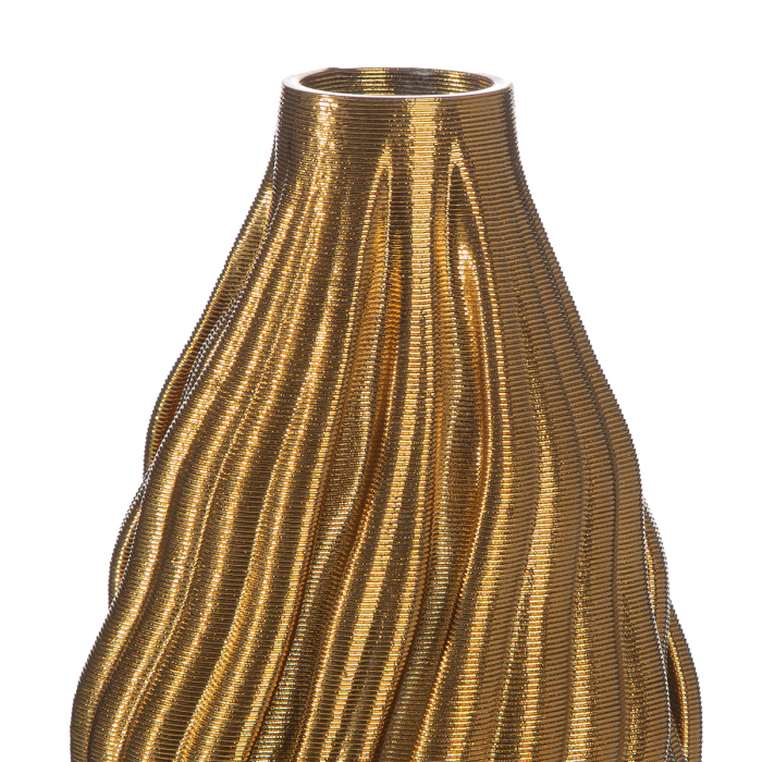 Vaza, "Fold", Ceramica, aurie, PU 1, H 20 cm, A. 10 cm [1]