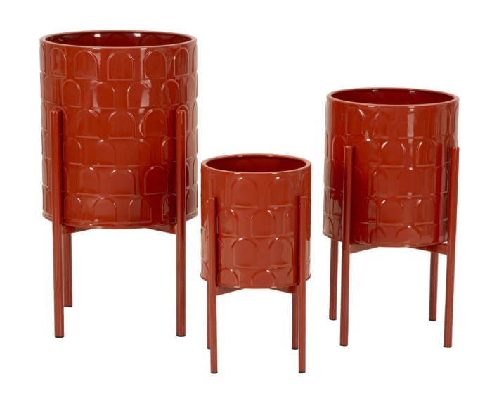 Vaza/ Ghiveci, ARCHY SET3 cm ø 36x56,5-30x48,5-24x37,5 [1]