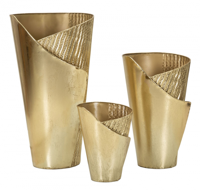Vaza/ Ghiveci, FLOSTY cm 39x42x75-32x32x55-25x25x35 [1]
