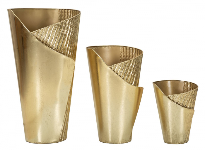 Vaza/ Ghiveci, FLOSTY cm 39x42x75-32x32x55-25x25x35 [2]