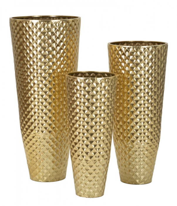 Vaza/ Ghiveci, GLOTTY cm ø 48x110-40x93-33x77 [1]