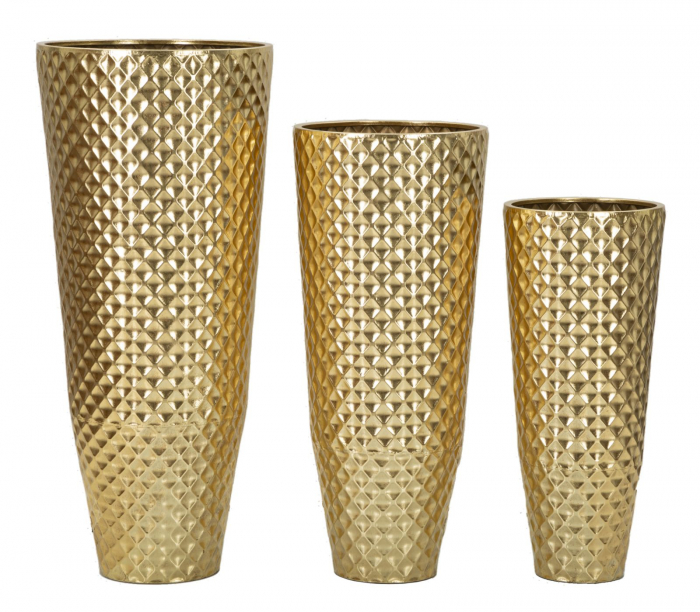 Vaza/ Ghiveci, GLOTTY cm ø 48x110-40x93-33x77 [2]