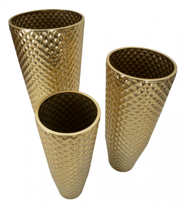 Vaza/ Ghiveci, GLOTTY cm ø 48x110-40x93-33x77 [3]