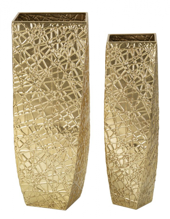 Vaza/ Ghiveci, SQUER 34x34x90-25x25x78 cm [2]
