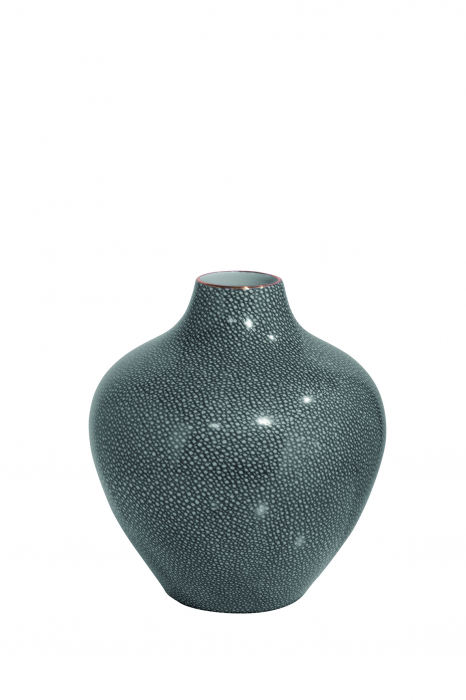 Vaza GLORIA, Portelan, Negru, 26×24 cm FINK