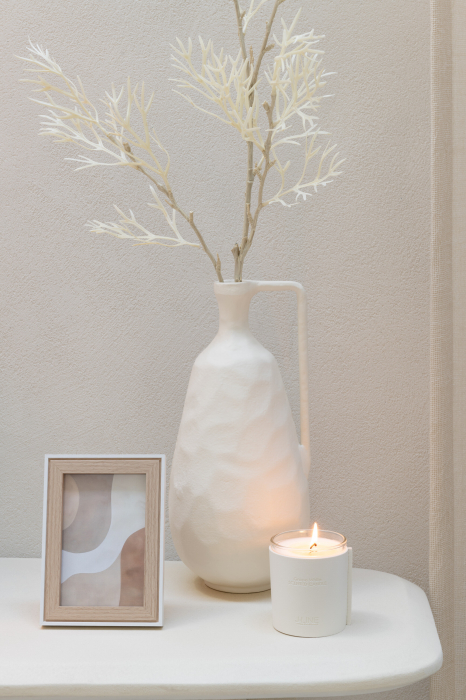 Vază, Goa Aluminiu, Alb M, L 16.5| W 16| H 35 cm [4]