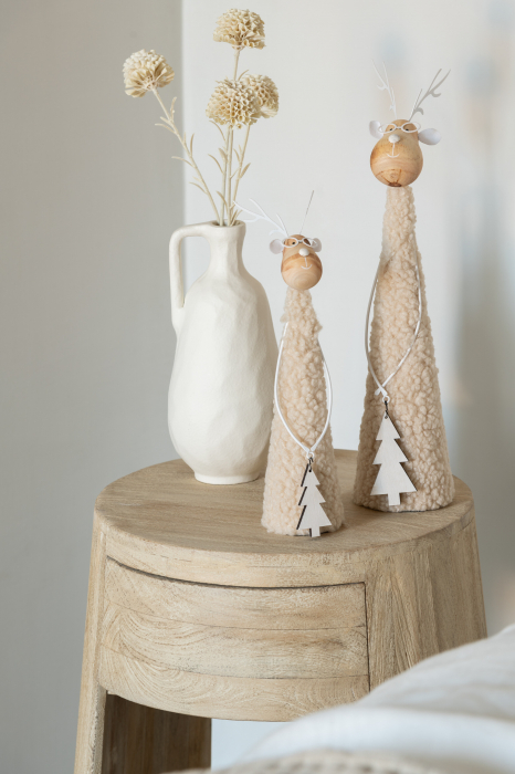 Vază, Goa Aluminiu, Alb S, L 10| W 10| H 23 cm [2]