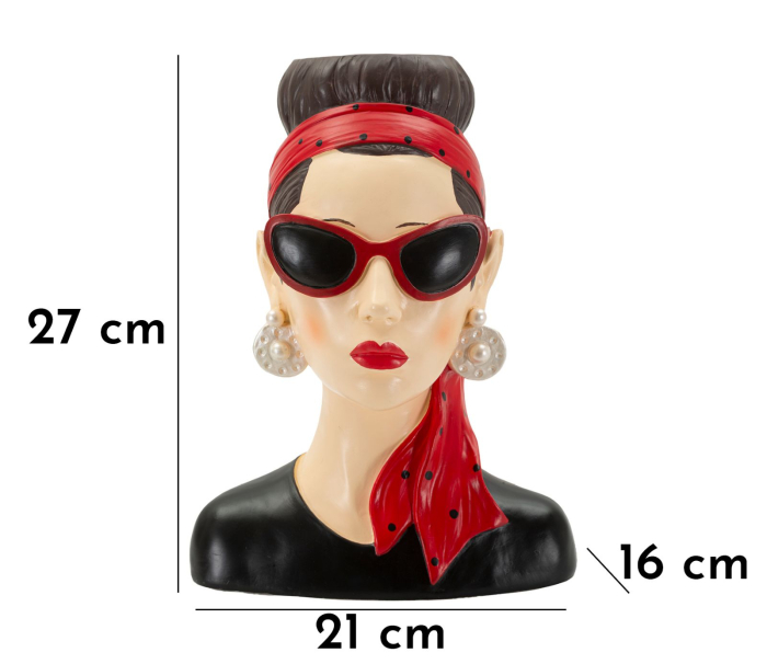 Vaza, Hollywood woman -b- 21x16x27 cm [7]