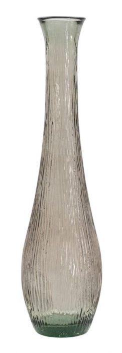 Vaza JARRON,sticla reciclata maro cm o 25x99 (fabricat in Spania)
