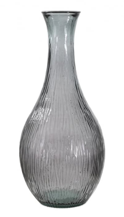 Vaza, JARRON, sticla reciclata o 34x75 (made in Spania)