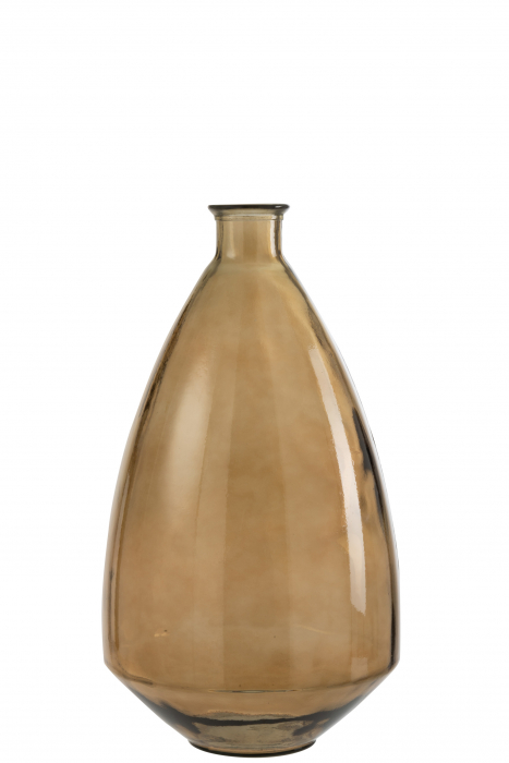 Vaza Lia, Sticla, Maro, 33.5x33.5x60.5 cm