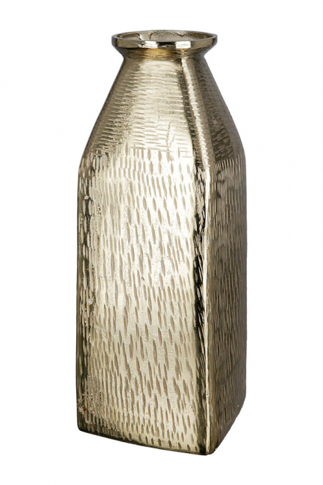 Vaza, LOLA, Aluminiu, 11X11X30 cm [2]